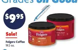 Family Dollar Folgers Coffee offer