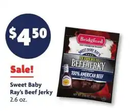 Family Dollar Sweet Baby Ray’s Beef Jerky offer