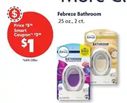 Family Dollar Febreze Bathroom offer