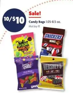 Family Dollar Candy Bags offer