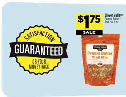 Dollar General Clover Valley Peanut Butter Trail Mix 6 oz offer