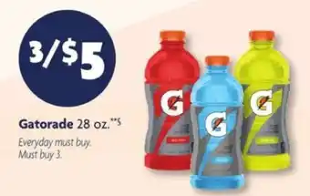 Family Dollar Gatorade offer