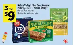 Dollar General Nature Valley , Fiber One , General Mills Bars or Nature Valley Granola offer