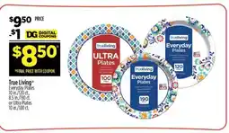 Dollar General True Living Everyday Plates offer
