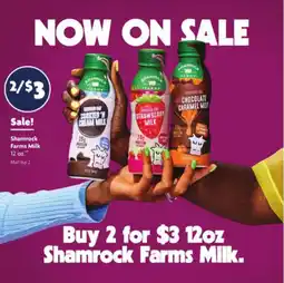 Family Dollar Shamrock farms milk offer