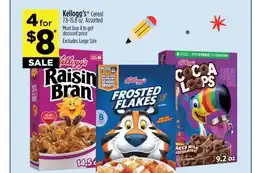 Dollar General Kellogg's Cereal offer