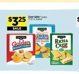 Dollar General Clover Valley Crackers offer