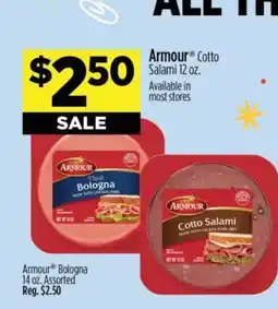 Dollar General Armour Cotto Salami offer