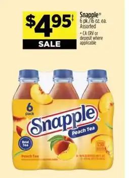 Dollar General Snapple offer