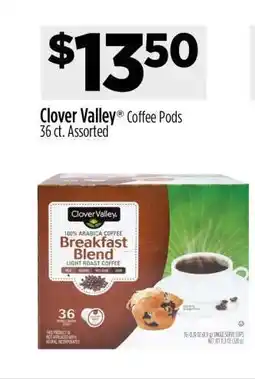 Dollar General Clover Valley Coffee Pods offer