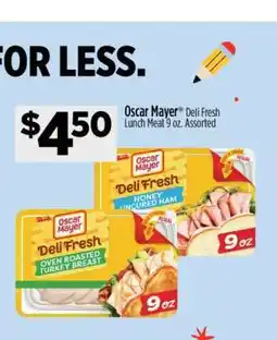 Dollar General Oscar Mayer Deli Fresh Lunch Meat 9 oz. Assorted offer