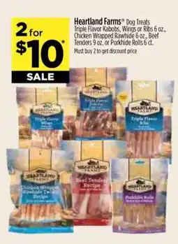 Dollar General Heartland Farms Dog Treats offer
