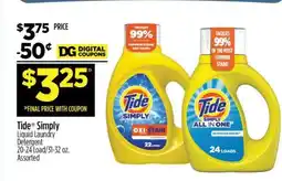 Dollar General Tide Simply offer