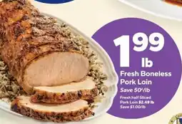 Save a Lot Fresh Boneless Pork Loin offer
