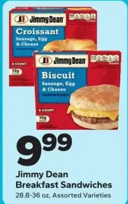 Save a Lot Jimmy Dean Breakfast Sandwiches offer