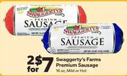 Save a Lot Swaggerty's Farms Premium Sausage offer