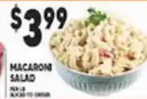 Associated Macaroni Salad offer