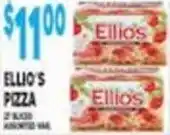 Associated Ellio's pizza offer