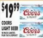 Associated Coors Light Beer offer