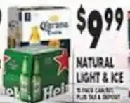 Associated Natural Light & Ice offer