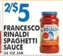 Francesco Rinaldi spaghetti sauce