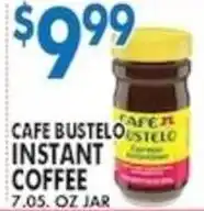 Associated Cafe Bustelo instant coffee offer