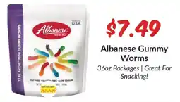 Woodman's Albanese Gummy Worms offer