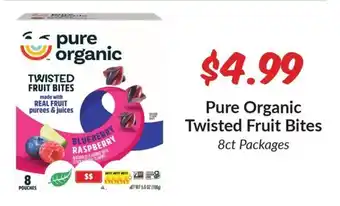 Pure Organic Twisted Fruit Bites