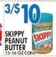 Associated Skippy peanut butter offer