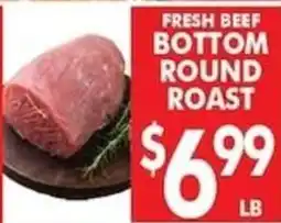 Associated Fresh Beef Bottom Round Roast offer