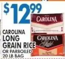 Associated Carolina long grain rice offer