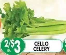 Associated Cello Celery offer