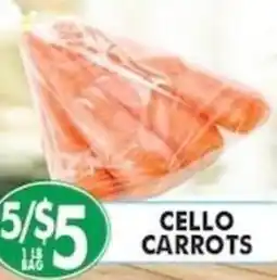 Associated Cello Carrots offer