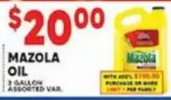 Associated Mazola oil offer