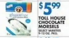 Associated Toll House Chocolate Morsels offer