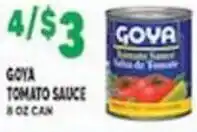 Associated Goya tomato sauce offer