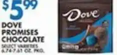 Associated Dove Promises Chocolate offer