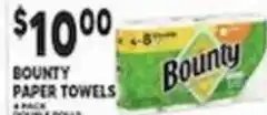 Associated Bounty paper towels offer