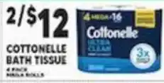 Associated Cottonelle bath tissue offer