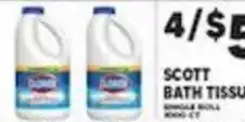 Associated Scott bath tissue offer