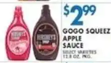 Associated Hershey's gogo squeeze apple sauce offer