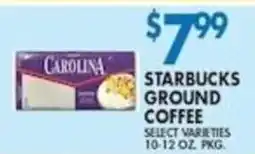 Associated Starbucks ground coffee offer
