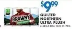 Associated Brawny Quilted Northern Ultra Plush offer