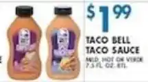 Associated Taco Bell Taco Sauce offer