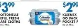 Associated Cottonelle refill fresh care cloths offer