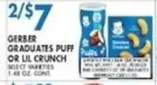 Associated Gerber Graduates Puff or Lil Crunch offer