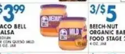 Associated Beech-Nut Organic Baby Food Stage 2 offer