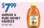 Associated Avenue A pure honey squeeze offer