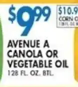 Associated Avenue A Canola Or Vegetable Oil offer