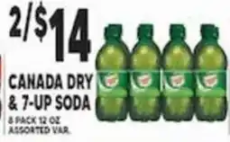 Associated Canada Dry & 7-Up Soda offer